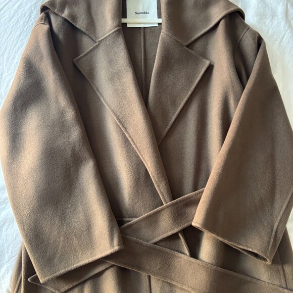 NANUSHKA - "Ruta" style - NWT - Double Wool And Silk Blend Coat - Size Medium - Picture 5 of 8